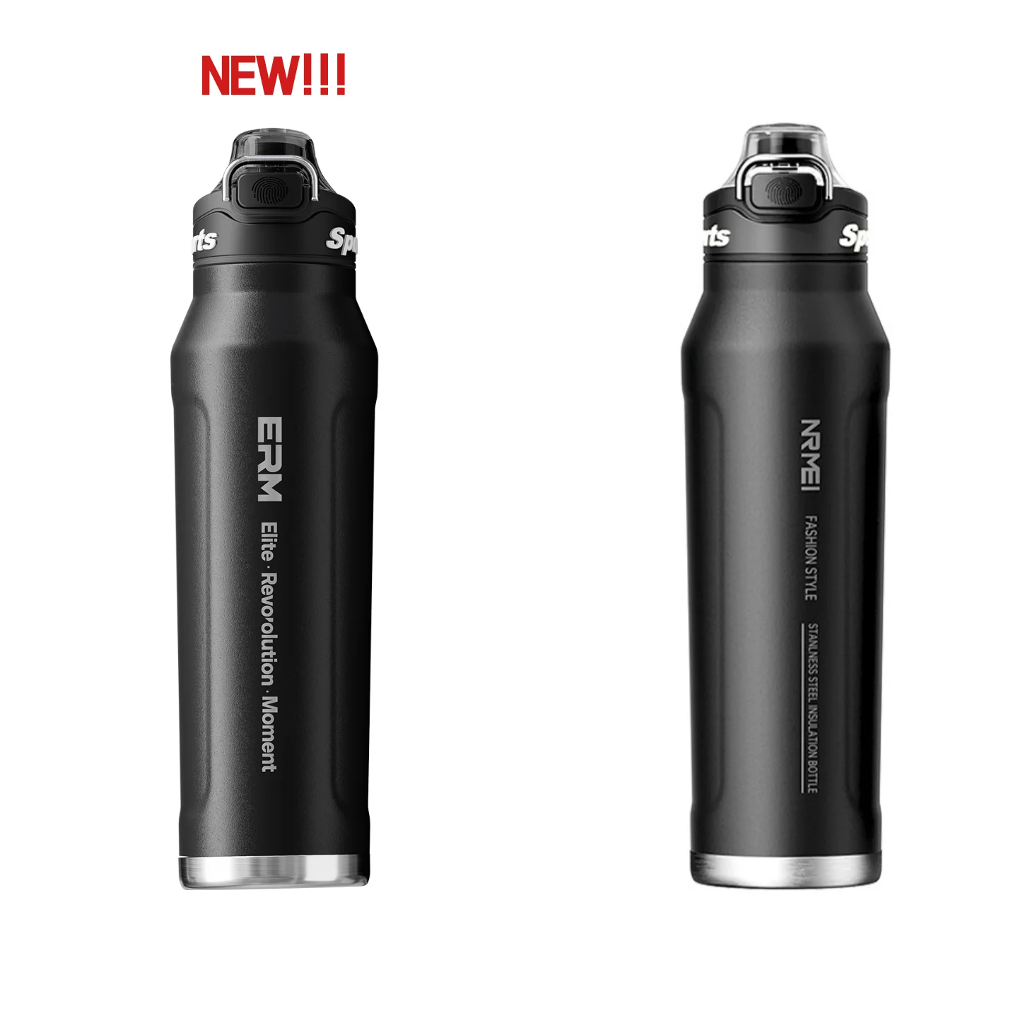 Stainless Steel Water Bottle Cycling Tumble Insulated Cold And Hot Flasks Double Wall Portable With Handle Sports Outdoor Cup