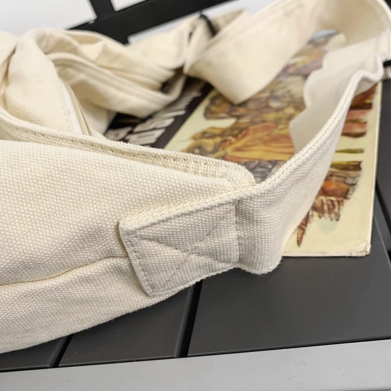 Simple Solid Color College Shoulder Bag Women Male Student Canvas Crossbody Bag Men Cool Schoolbags Female Travel Messenger Bags