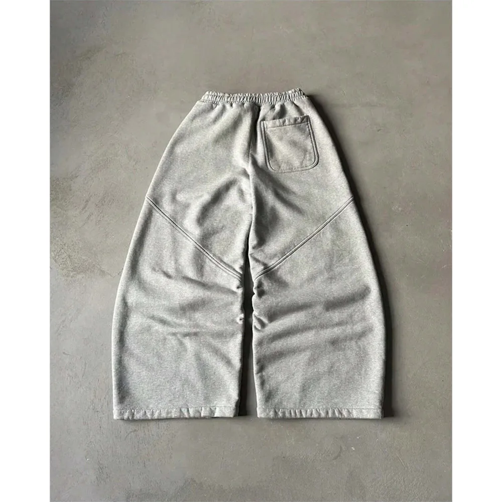 2025 New Hiphop Trousers Men Cargo Sweatpants Joggers Baggy Wide Leg Casual Pants for Men High Street Fashion Streetwear