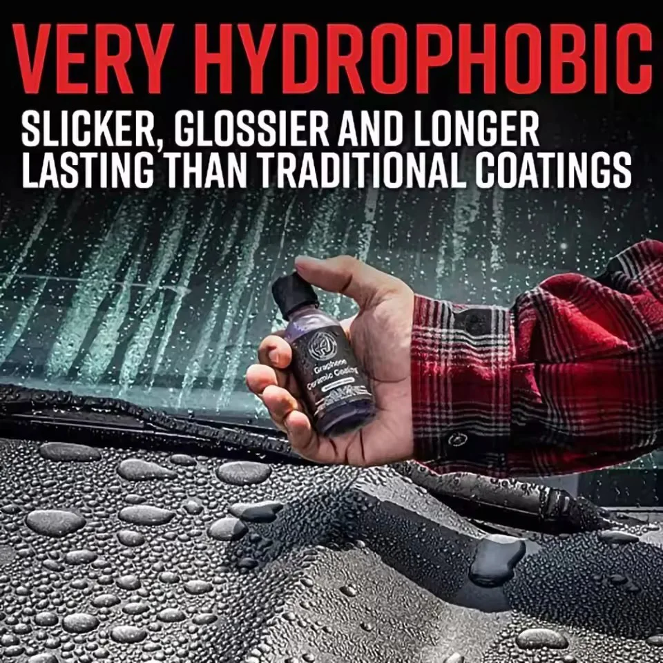 Graphene Ceramic Coating 10H for Cars 7+ Years of Protection Apply After Car Wash Clay Bar Car Buffer Polisher Boat Motorcycle
