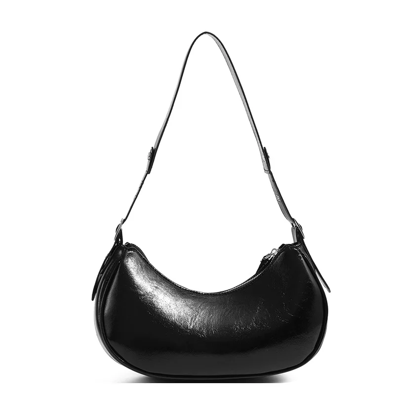 Vintage PU Leather Shoulder Bags For Women Y2K Trendy Cool American Motorcycle Bag 2026 Hot Sale Bags for Women Designer Handbag