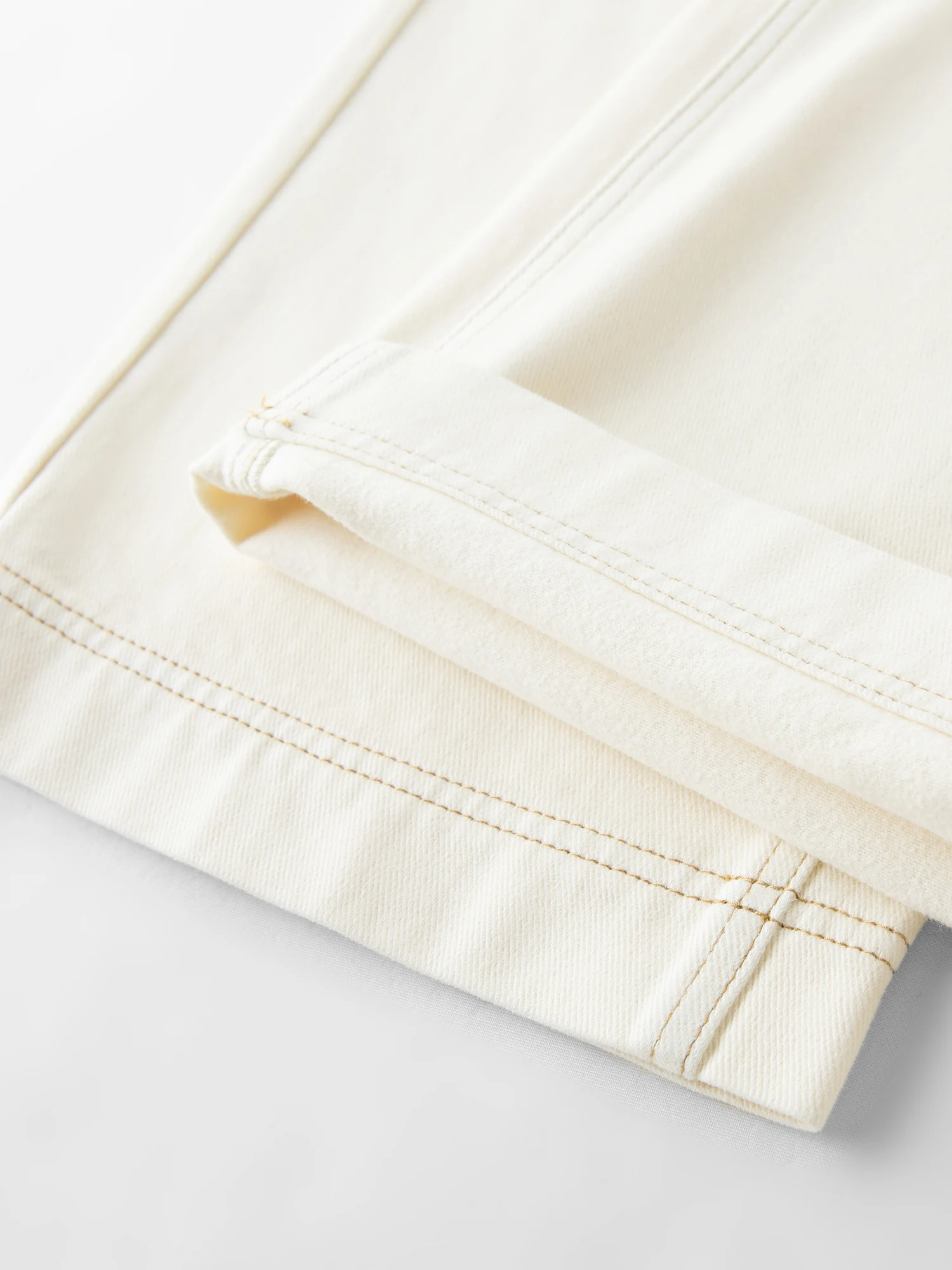 FSLE Straight High Waist Jeans for Women Winter Solid Simple All-match 2025 New Long and Short Versatile Pants Korean Style