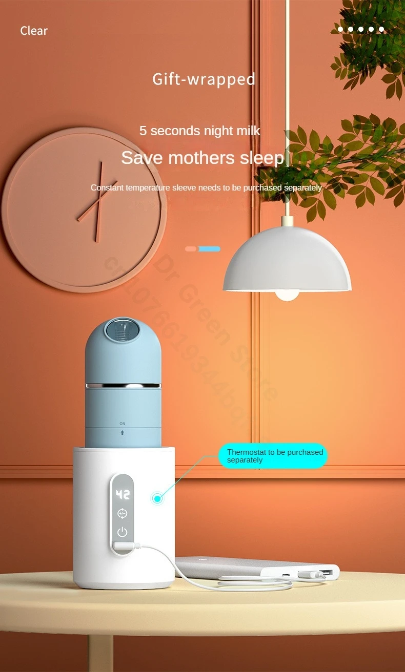Dr.Green 4S Wide Mouth Bottle Newborn Baby Bottle PPSU 240ml/180ml Sealed isolation Fast milk filling Removable/Washable Bottles