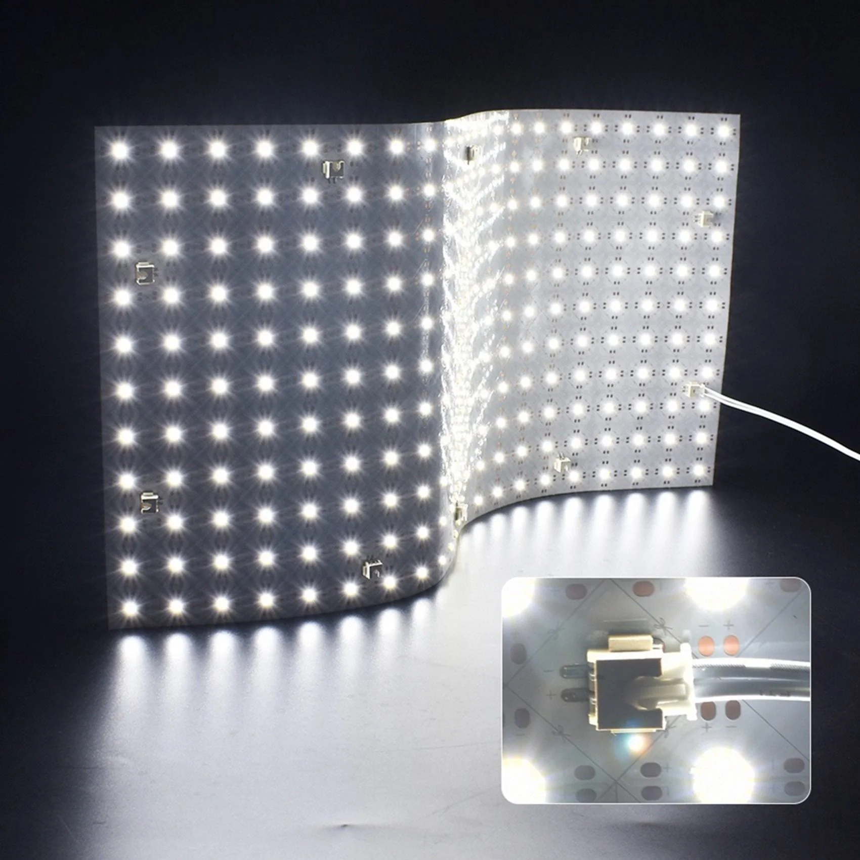 A36T-Flexible LED Sheets 490x245mm DC24V 242LED 28W Panel Sheet Lights for Kitchen Marble Countertop Advertising Backlight