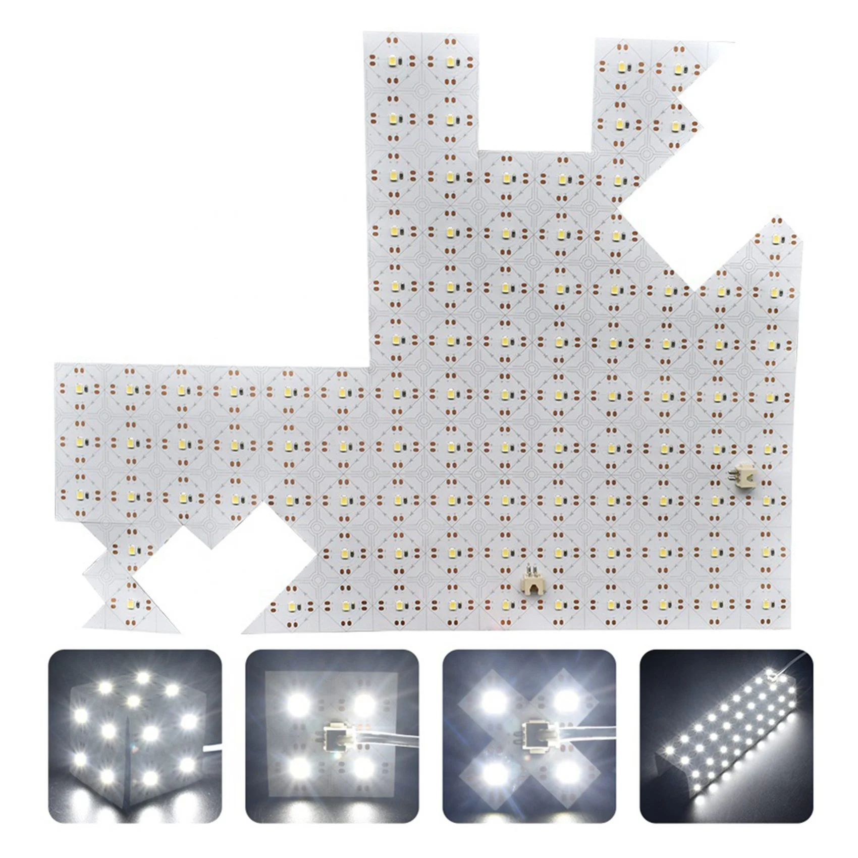 A36T-Flexible LED Sheets 490x245mm DC24V 242LED 28W Panel Sheet Lights for Kitchen Marble Countertop Advertising Backlight