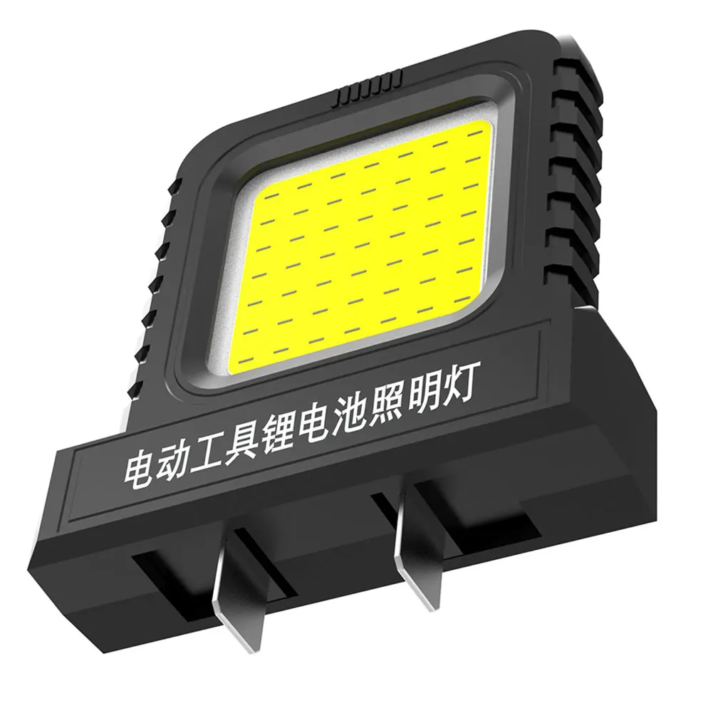Cordless LED Work Light,21V Battery Powered Work Light Outdoor,Long Lasting Emergency Light,Flashlight,For Camping