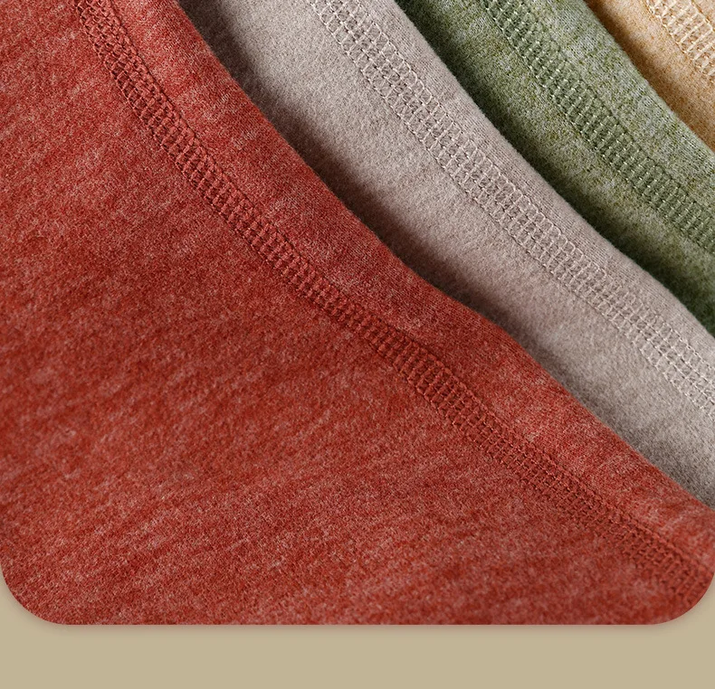 Birdtree, Cashmere Velvet Blend Warm Pants, For Women Plush Thickened lengthened High Waisted Pants With A Bottom Layer B30682QC