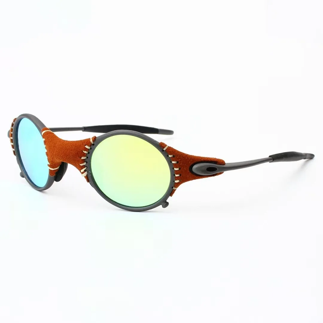 MTB Man Polarized Sunglasses Cycling Glasses UV400 Fishing Sunglasses Metal Bicycle Goggles Cycling Eyewear Riding Glasses E5-3