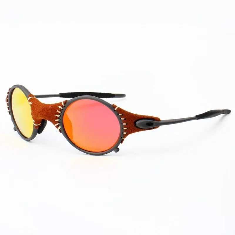 MTB Man Polarized Sunglasses Cycling Glasses UV400 Fishing Sunglasses Metal Bicycle Goggles Cycling Eyewear Riding Glasses E5-3