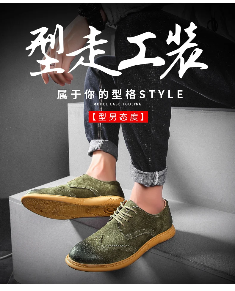 2022 New High Quality Men's shoes 100% Genuine Leather Casual Shoes Waterproof Work Shoes Cow Leather Loafers Plus Size 38-48