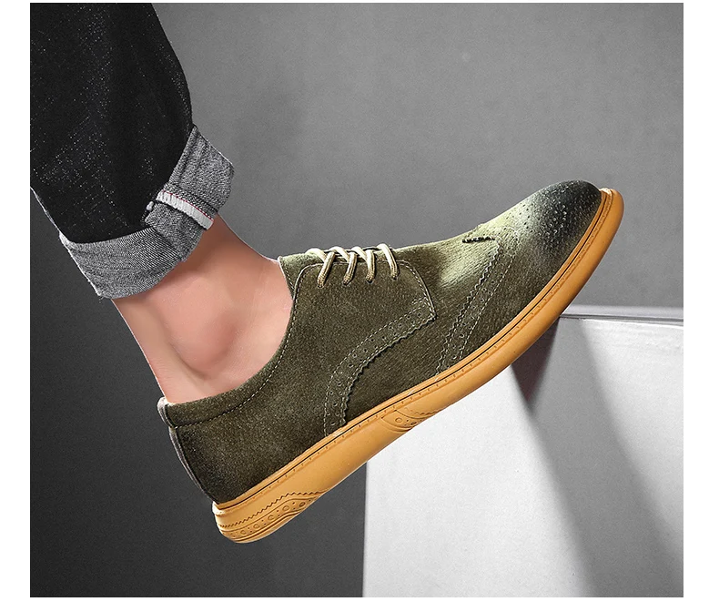 2022 New High Quality Men's shoes 100% Genuine Leather Casual Shoes Waterproof Work Shoes Cow Leather Loafers Plus Size 38-48