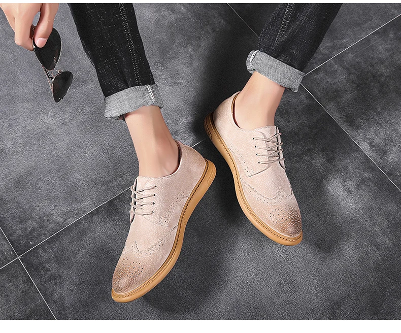 2022 New High Quality Men's shoes 100% Genuine Leather Casual Shoes Waterproof Work Shoes Cow Leather Loafers Plus Size 38-48