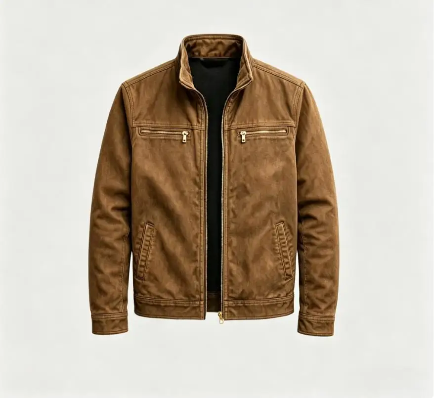 2026 Autumn Jacket Men's Tooling Jacket Casual Cardigan Loose Sports Men's Clothing