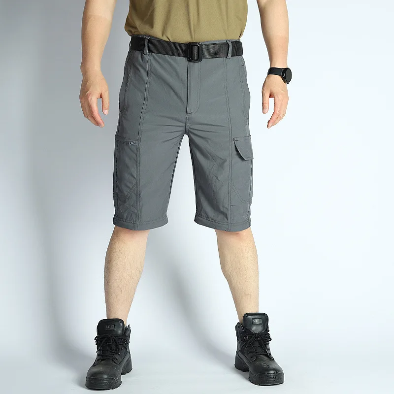 Men's Hiking Pants Convertible Zip Off Lightweight Waterproof Quick Dry Outdoor Fishing Travel Safari Camping Detachable Trouser