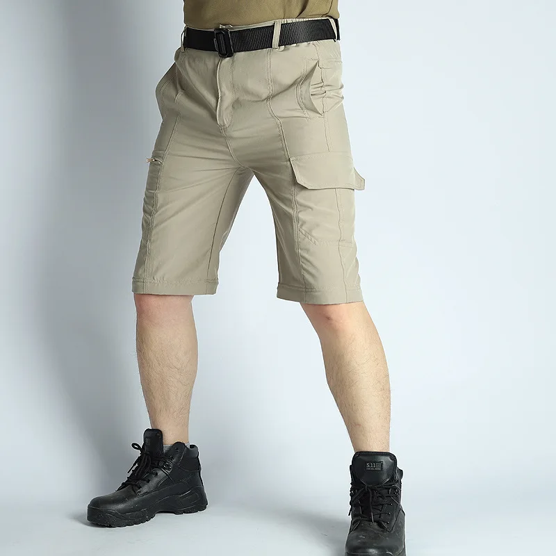 Men's Hiking Pants Convertible Zip Off Lightweight Waterproof Quick Dry Outdoor Fishing Travel Safari Camping Detachable Trouser