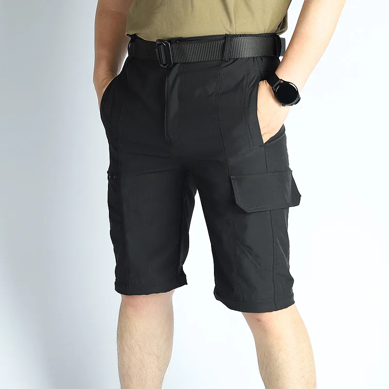 Men's Hiking Pants Convertible Zip Off Lightweight Waterproof Quick Dry Outdoor Fishing Travel Safari Camping Detachable Trouser