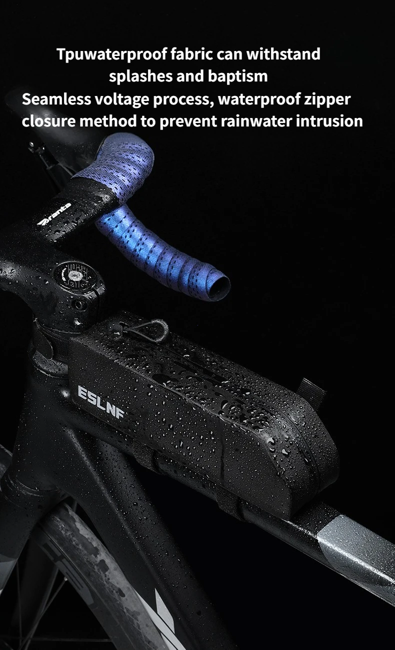 Bike Tube Bag Mountain Road Bike Large Capacity Hard Shell Waterproof Front Handlebar Pack Bike Riding Equipment