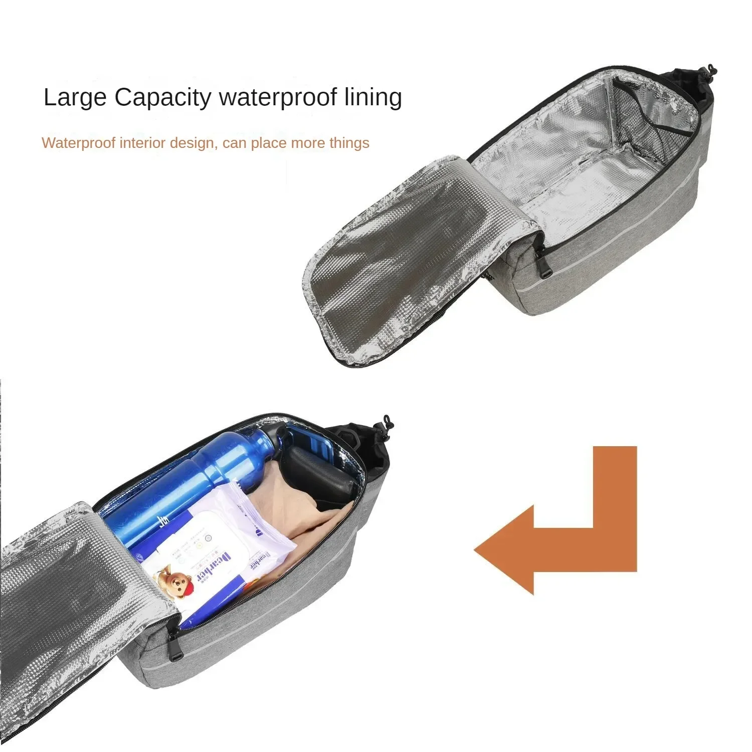 7L Bicycle Carrier Bag Bike Rear Basket Waterproof Pannier Trunk Bags Back Rack Rear Seat Bag Cycling Luggage Shoulder Handbag
