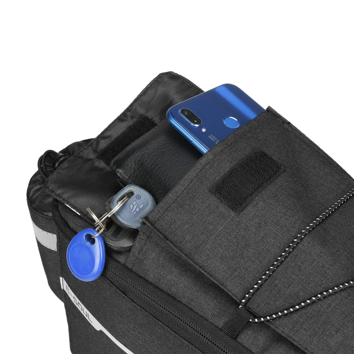 7L Bicycle Carrier Bag Bike Rear Basket Waterproof Pannier Trunk Bags Back Rack Rear Seat Bag Cycling Luggage Shoulder Handbag