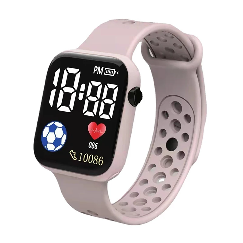 Creative Calculator Watch Cartoon LED Digital Kids Watch Fashion Sports Electronic Watch for Boys Girls Kids Student Gift Clock