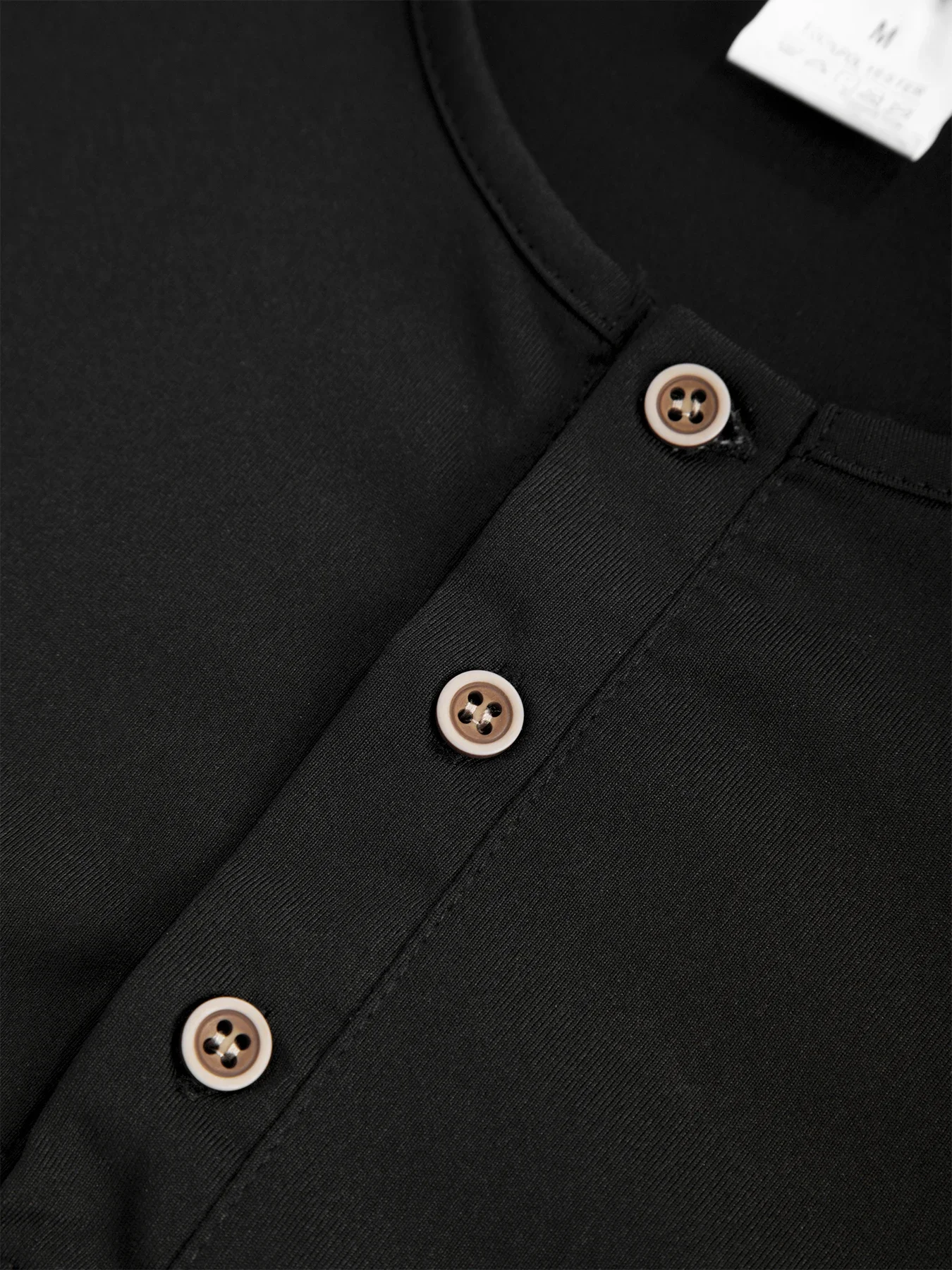 New Men's Henley T-shirts Long Sleeve Basic Casual Band Collar T Shirts Comfortable Soft Pullover Tops Male Tee