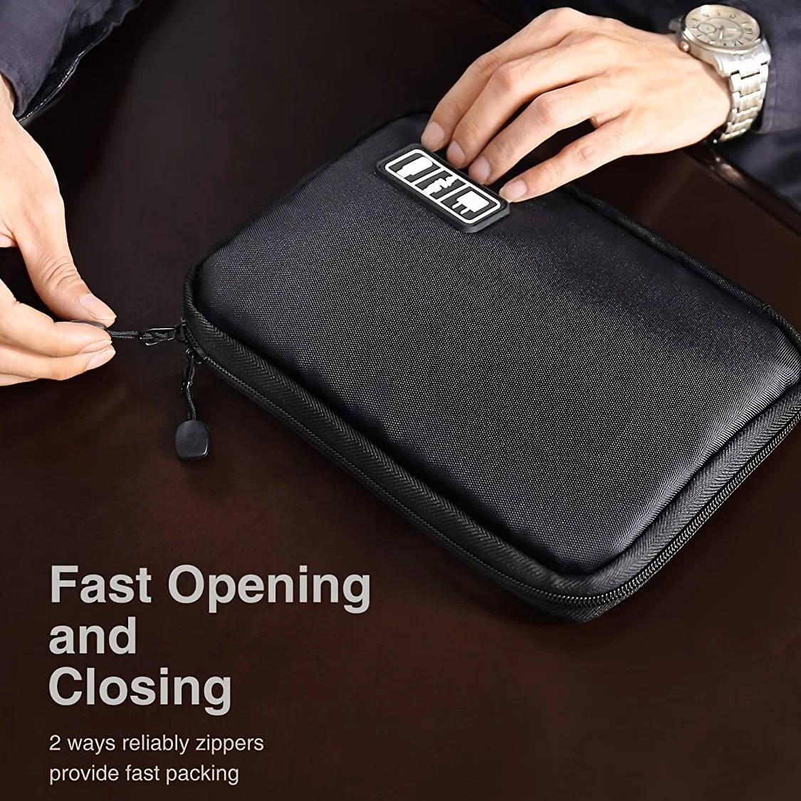 Watchband Bag for Apple Watch Strap Box Case Travel Smart Watch Wriststrap Storage Bag Box Watches Organizer Band Holder