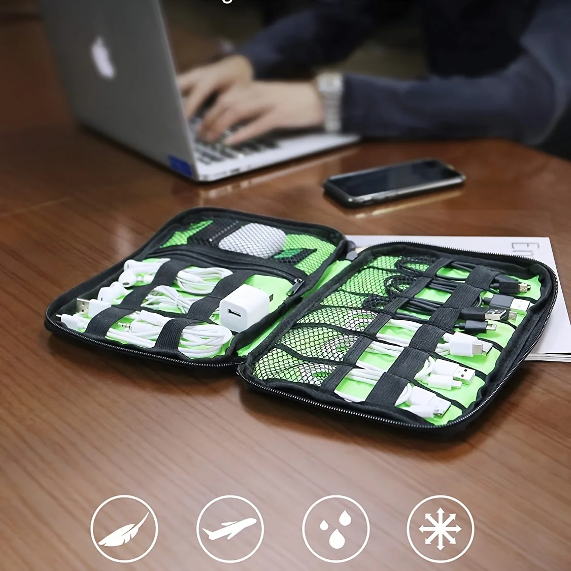 Watchband Bag for Apple Watch Strap Box Case Travel Smart Watch Wriststrap Storage Bag Box Watches Organizer Band Holder