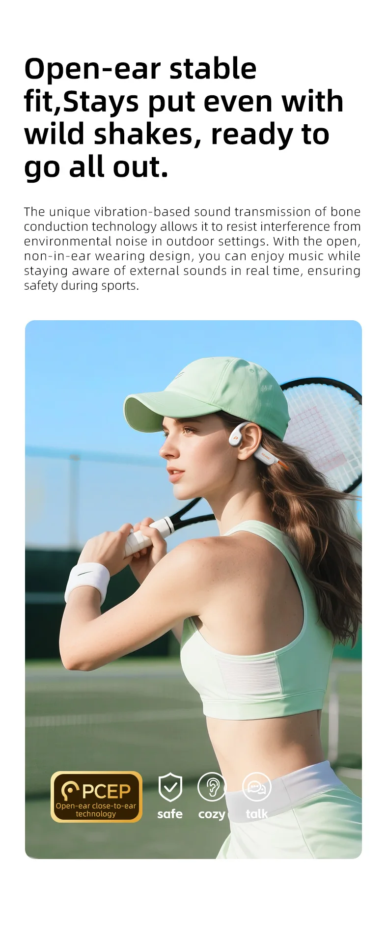 POLVCDG X9 Bone Conduction Swimming Earphones 32G IPX8 Waterproof Open Swimming Running Bicycle Earphones Ear Hanging Earphones