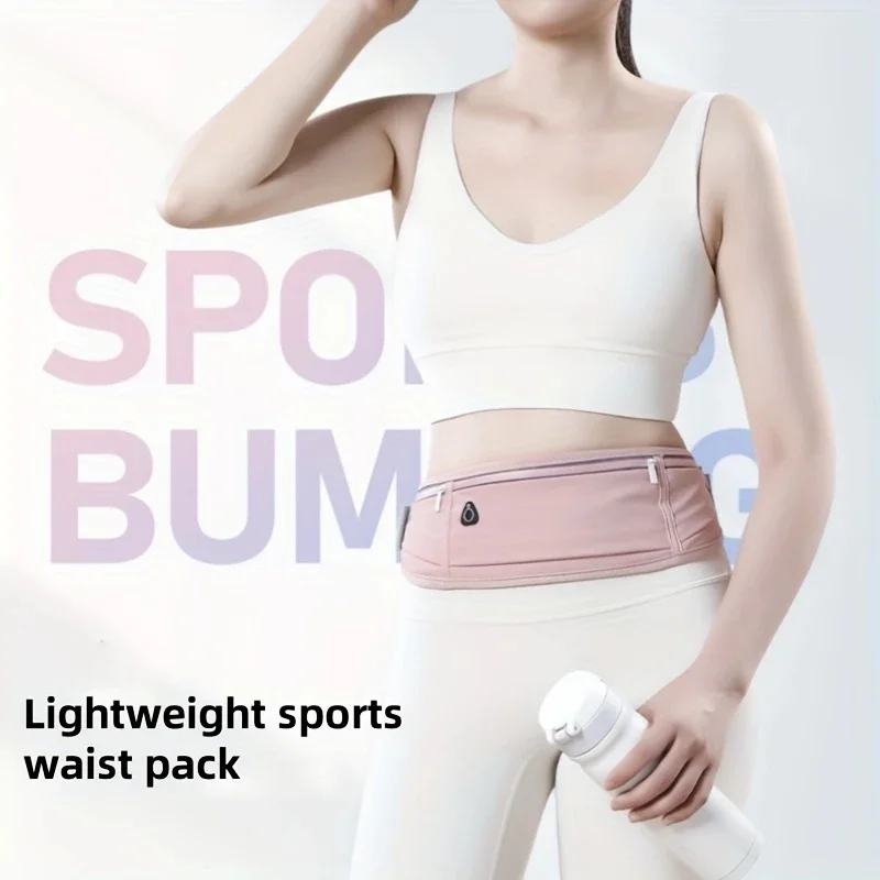 Lightweight Running Waist Bag Casual Belt Cycling Waist Pack Mobile Phone Bag Waterproof Gym Bags Sports Belt Hidden Fitness Bag