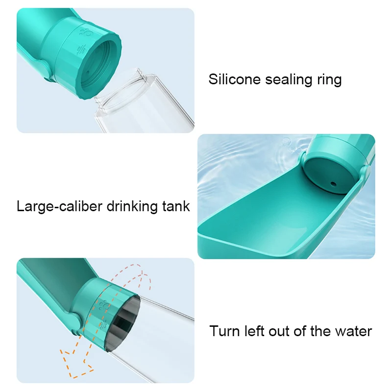 Dog Water Bottle Portable Pet Drinking Bowl For Small Big Dogs Foldable Puppy Cats Water Dispenser Outdoor Chihuahua Pug Product