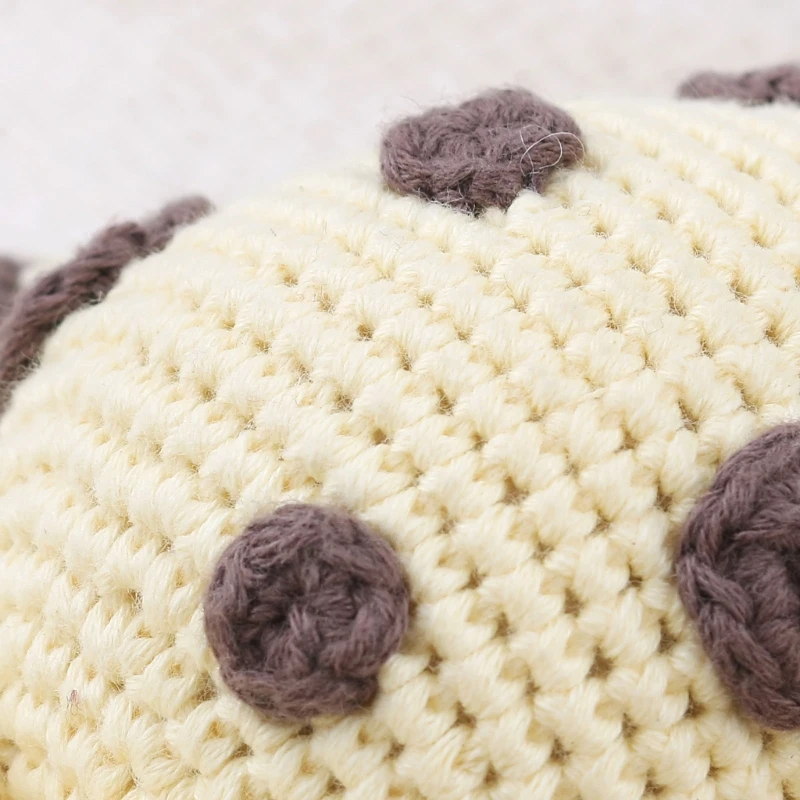 1 Set Baby Stuffed Animal Doll kawaii Panda Plush Toys+Crochet Rattle+Hair Brush+Newborn Swaddle Wrap Baby Birth Shower Gift Box