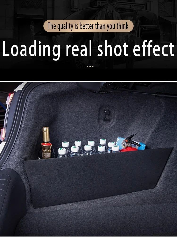 Car Accessories For BMW I4 G26 BEV 2022~2026 2025 24 Trunk Storage Partition Multifunction Storage Auto Interior Parts Organizer