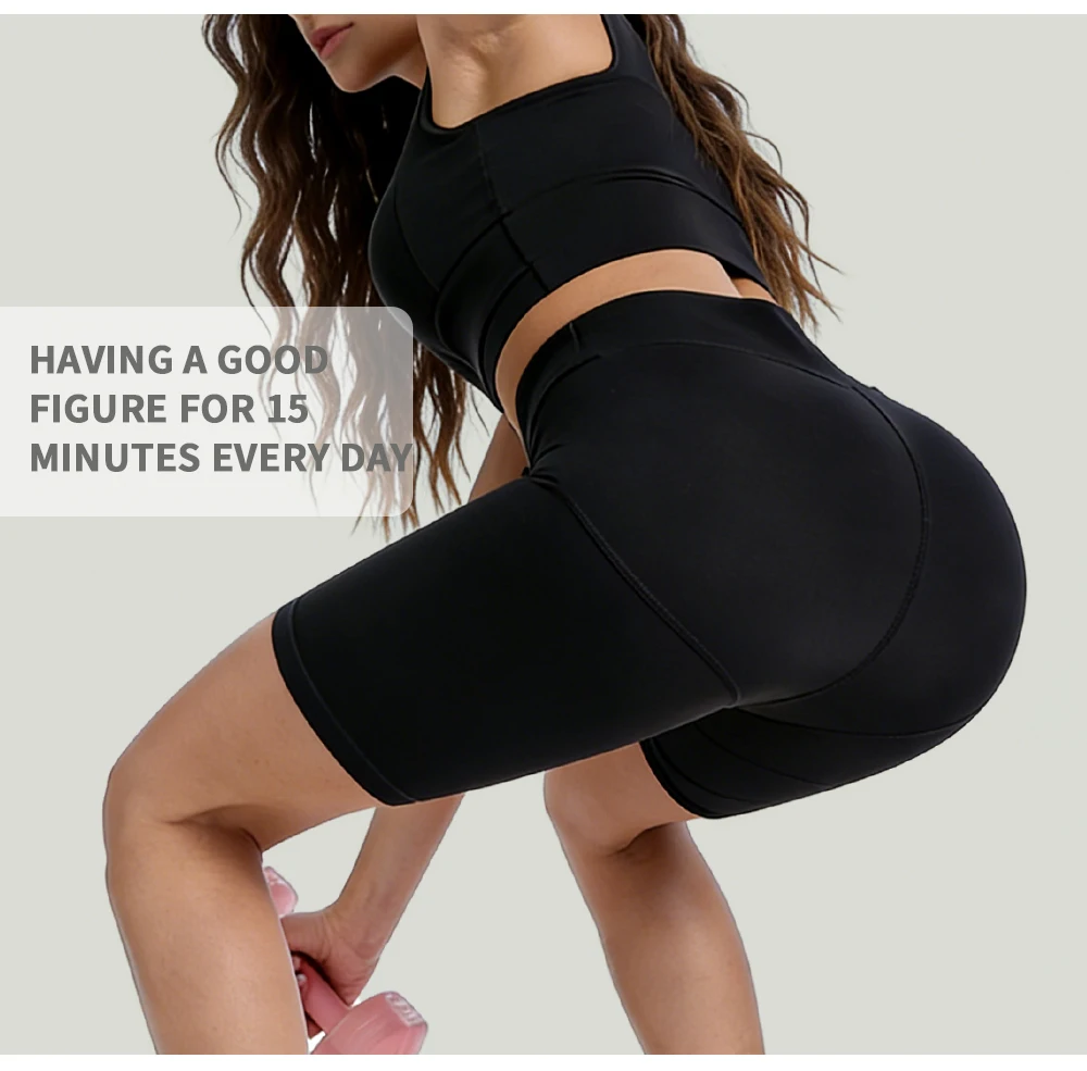 EMS Intelligent Microcurrent Shaping Yoga Massage Shorts Enhance Buttocks Fitness And Plastic Training Reduce Fat Mass Hip Lift