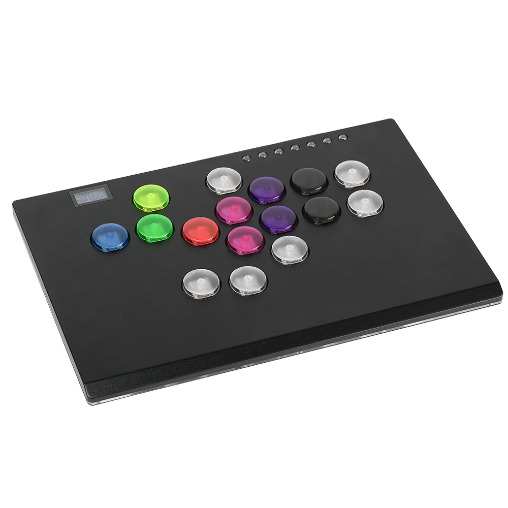 Haute42-COSMOX 20.6mm Keycaps Hitbox Leverless Controller Fighter For Kailh Customized Cross Cap Arcade Mechanical Keycap