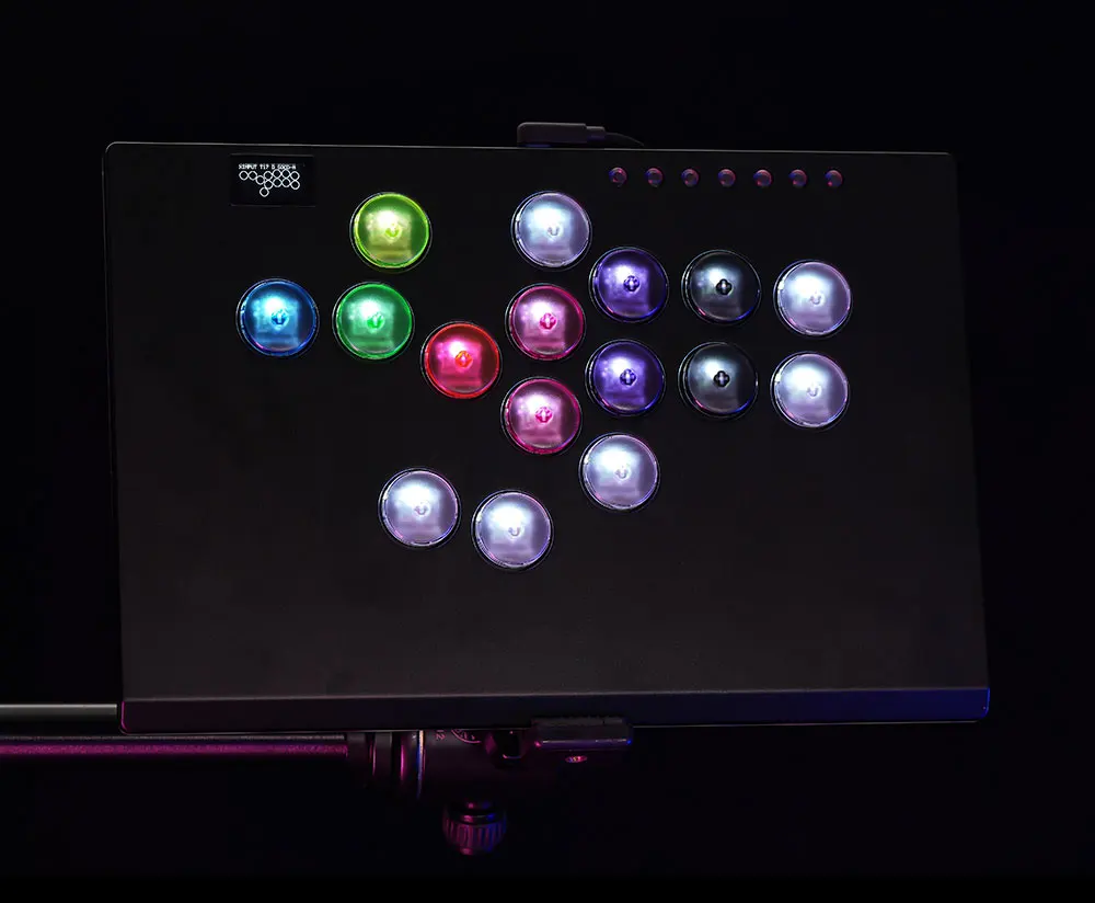 Haute42-COSMOX 20.6mm Keycaps Hitbox Leverless Controller Fighter For Kailh Customized Cross Cap Arcade Mechanical Keycap