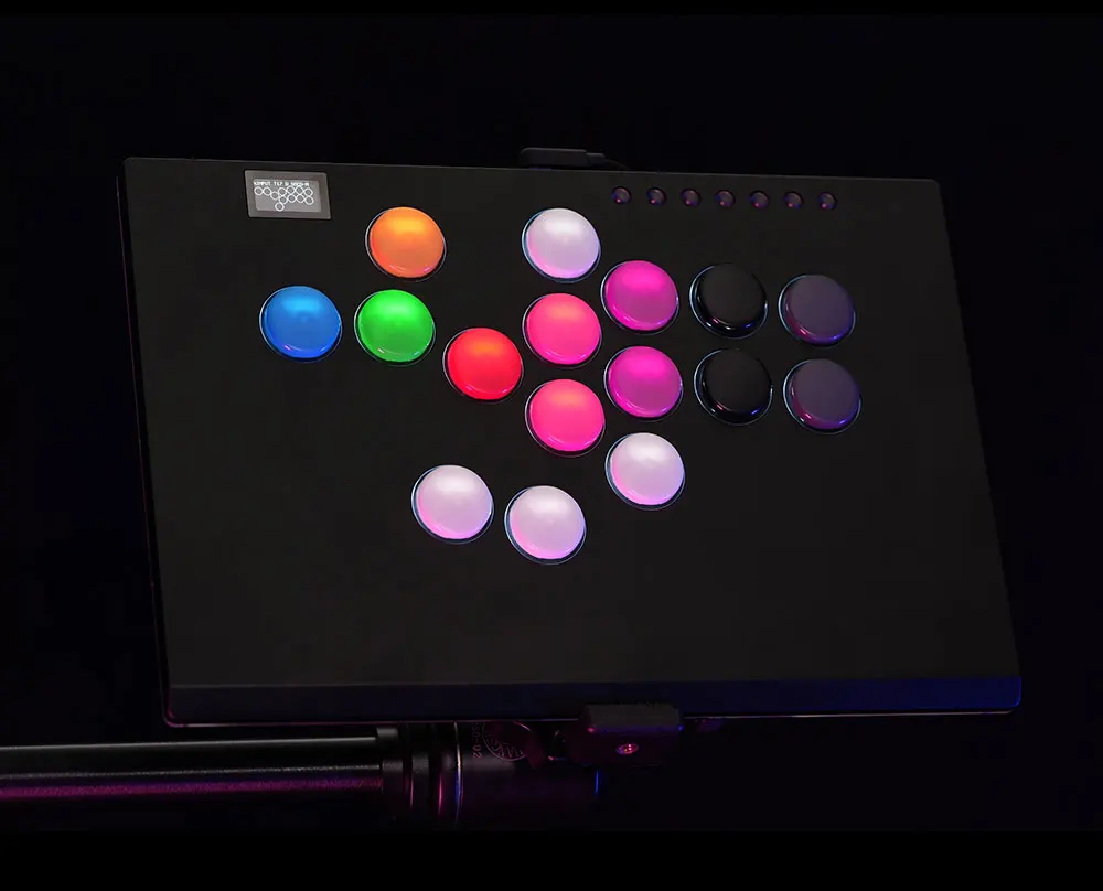 Haute42-COSMOX 20.6mm Keycaps Hitbox Leverless Controller Fighter For Kailh Customized Cross Cap Arcade Mechanical Keycap
