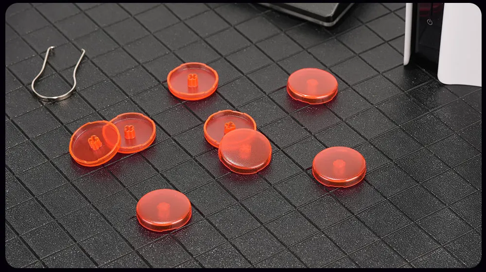 Haute42 Hitbox Cross Keycaps for Leverless Arcade Controller Mini Hitbox Button Caps Colorful DIY 20.6mm Low Profile Keycaps 8PC