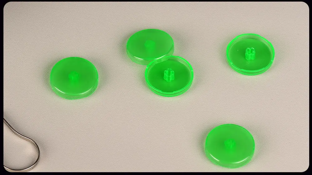 Haute42 Hitbox Cross Keycaps for Leverless Arcade Controller Mini Hitbox Button Caps Colorful DIY 20.6mm Low Profile Keycaps 8PC