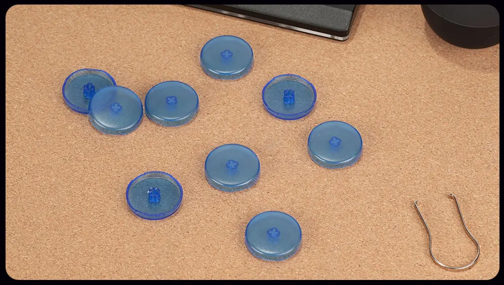 Haute42 Hitbox Cross Keycaps for Leverless Arcade Controller Mini Hitbox Button Caps Colorful DIY 20.6mm Low Profile Keycaps 8PC