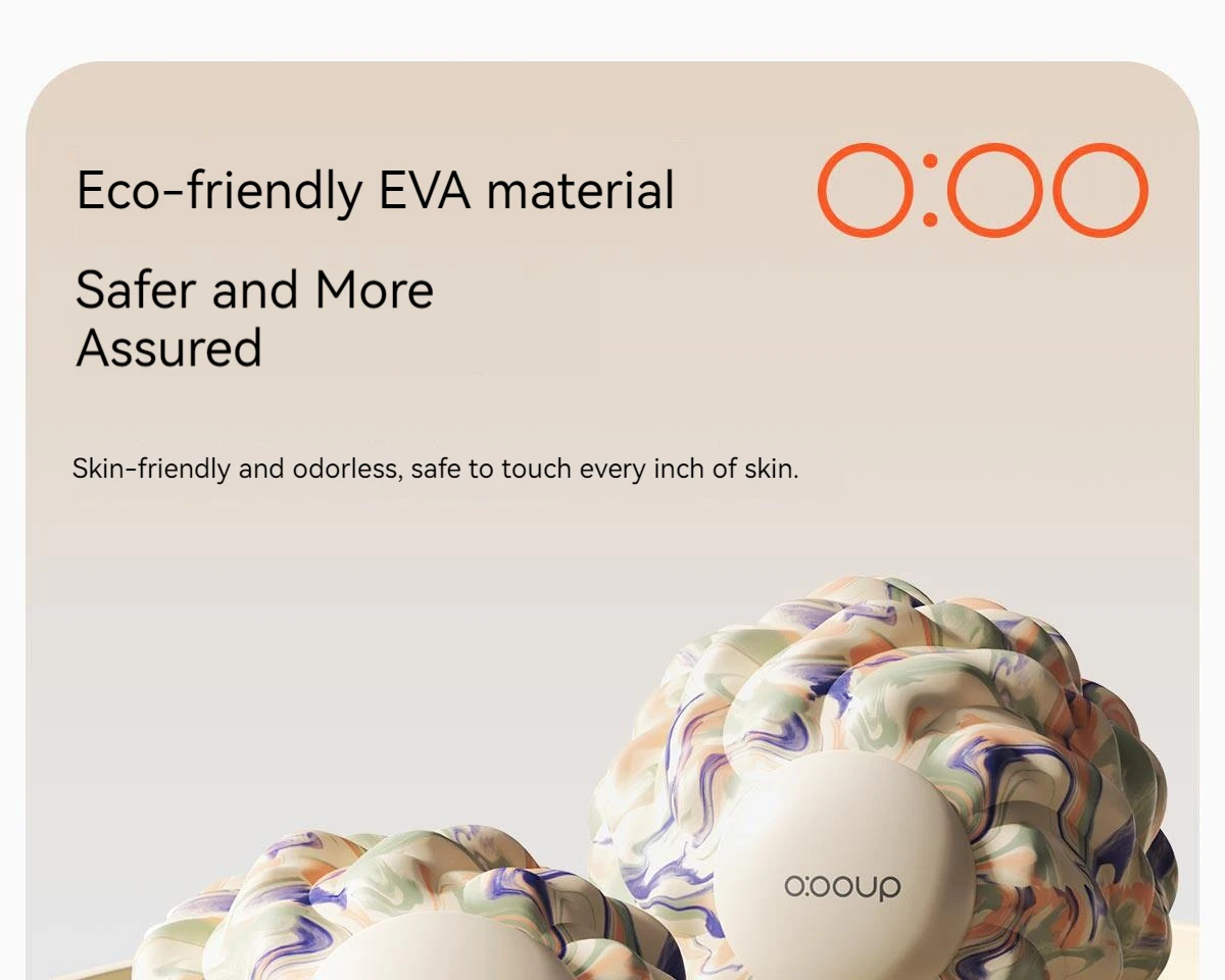 EVA Fascia Ball or Peanut Massage Ball Deep Tissue Trigger Point Massager for Muscle Relief Shoulder Back Leg Foot