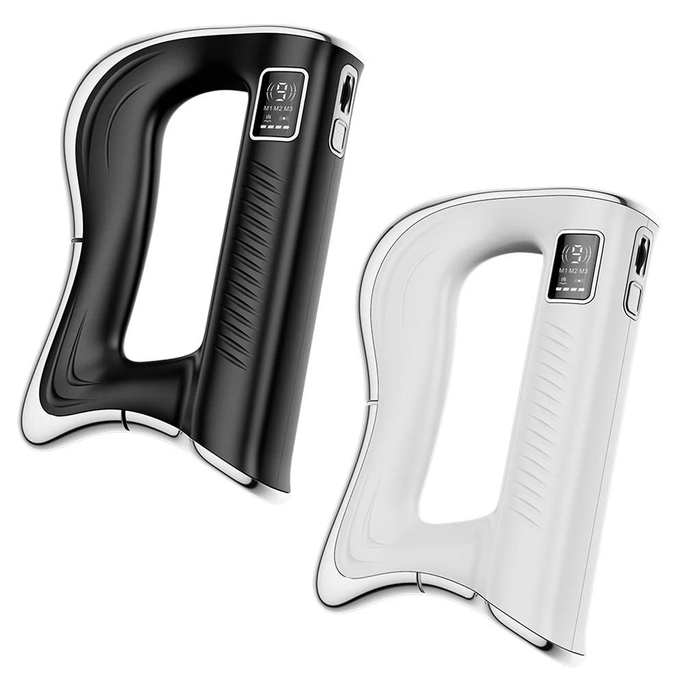 Electric Fascia Scraper EMS Micro Current Fascia Knife Muscle Body Massager Vibration Relaxation Body Lifting Massage Blade
