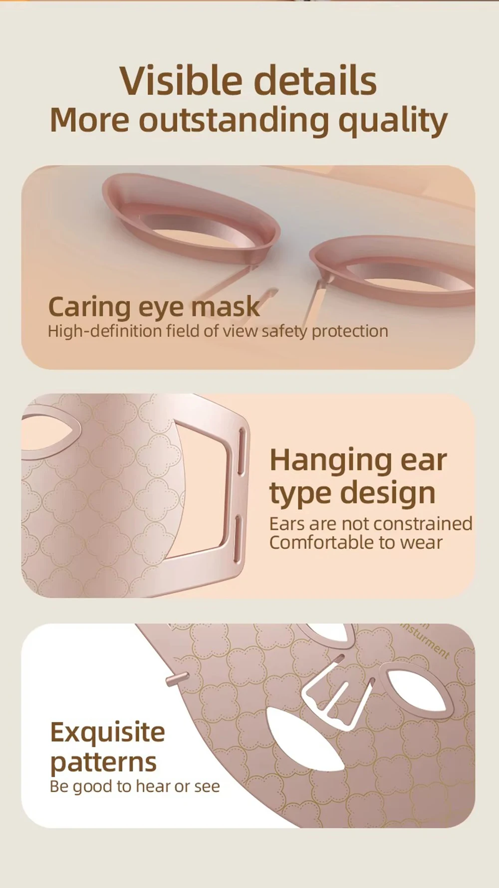 New 8 Colors Photon Nir Light Skin Rejuvenation for Facial 850nm Led Red Infrared Led Face Mask Red Light Therapy Photon Mask