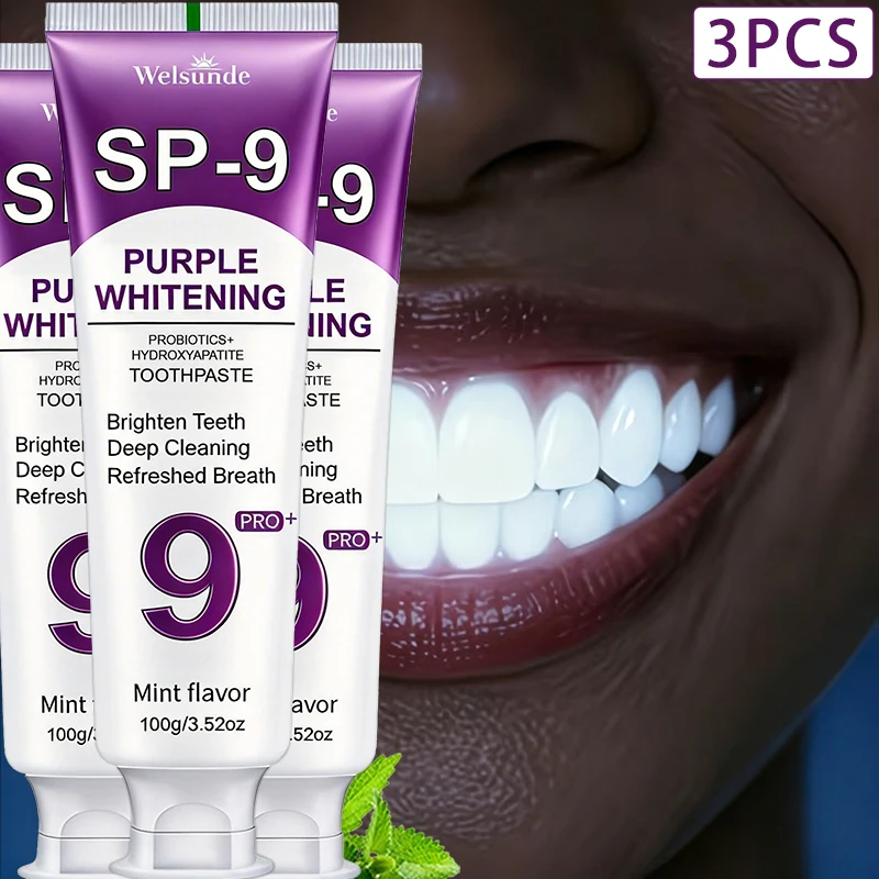 Teeth Whitening Hydroxyapatite Toothpaste, Contains Menthol, Deep Cleaning for Brighter Teeth, Fresh Breath & Gum Health, Basic Oral Care, Suitable for Everyone, An Essential Travel Item, It Is the Ideal Gift for Men and Women - Local Warehouse