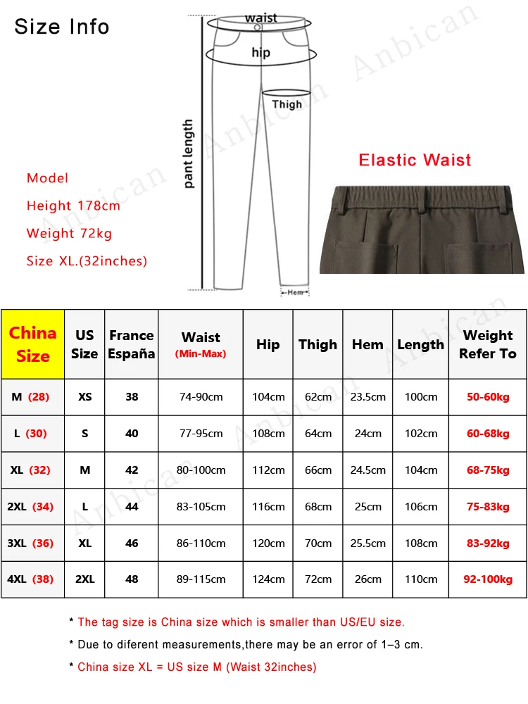 Winter Thick Casual Pants Men Korean Fashion Banded Waist Stretch Wide Leg Suit Slacks Straight Loose Drape Trousers