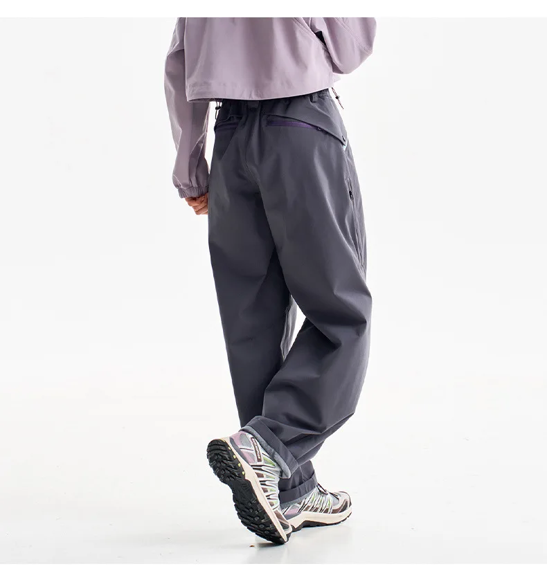 Ultra Loose Lightweight Outdoor Functional Pants Men Women Waterproof Quick Dry Techwear Wide Leg Cargo Pant Track Trouser