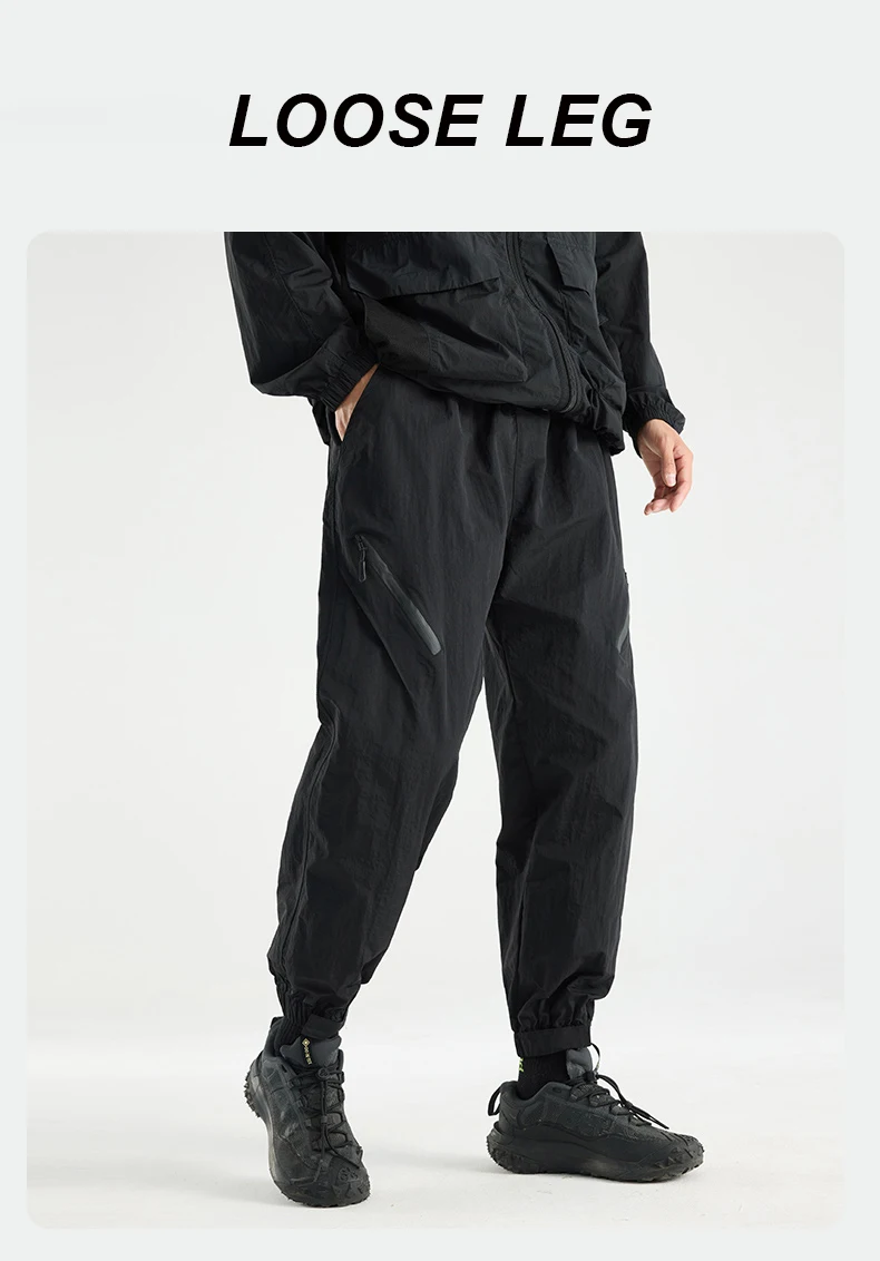 CHRLCK Men's Water-repellenHiking Pants Quick Drying Fashion Cargo Pants Breathable Trousers Fishing Camping Outdoor Sport Pants