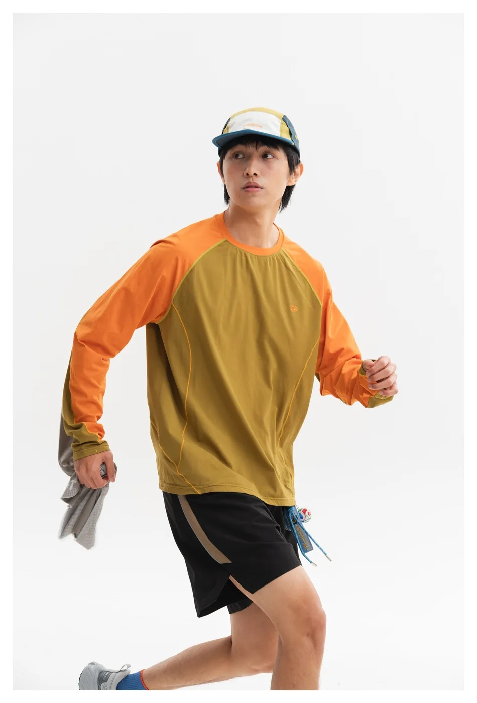 Outdoor Hiking Sport Quick Dry Long Sleeve T Shirt Men Women Streetwear Casual Fashion 3D Plaid T-shirt Fitness Tshirt