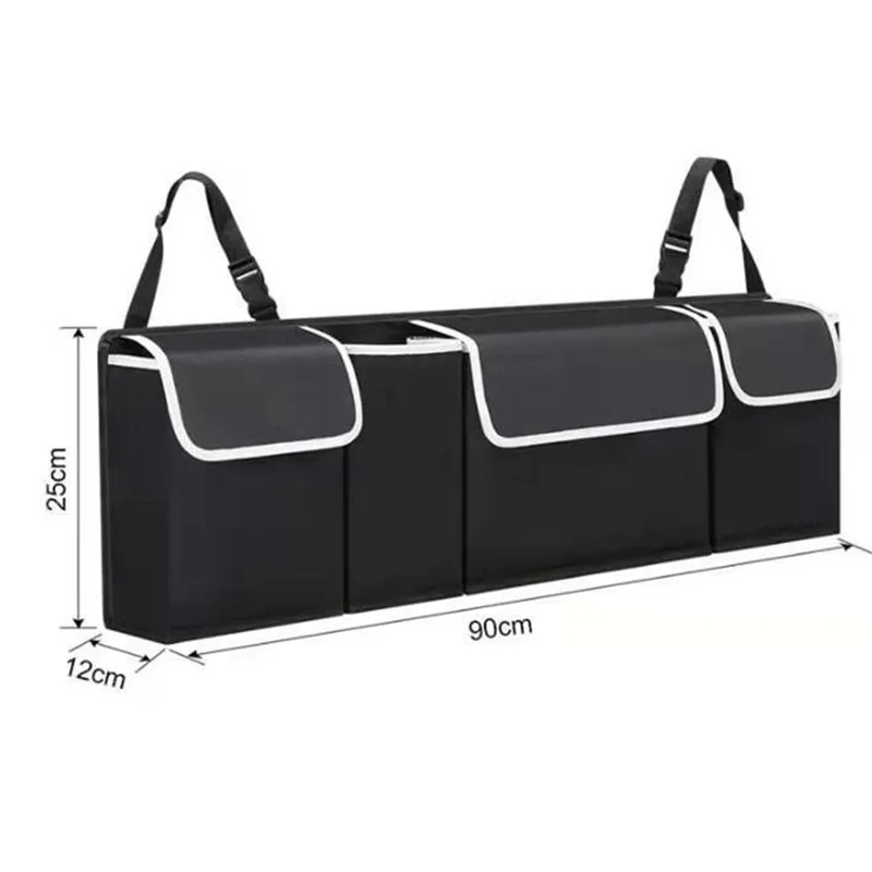 JFBONIN Car Trunk Organizer Backseat Storage Bag High Capacity Multi-use Oxford Car Seat Back Organizers Automobile Interior