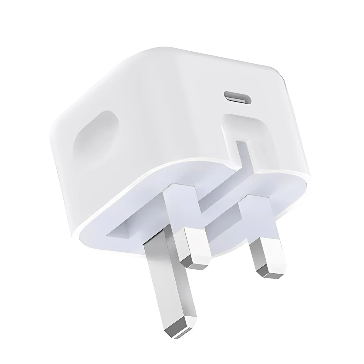 British Standard Charger Fast Charger with PD Ports Charger for iPhone for Galaxy UK Plug, PD Charger Adapter, Sleek Charger Des