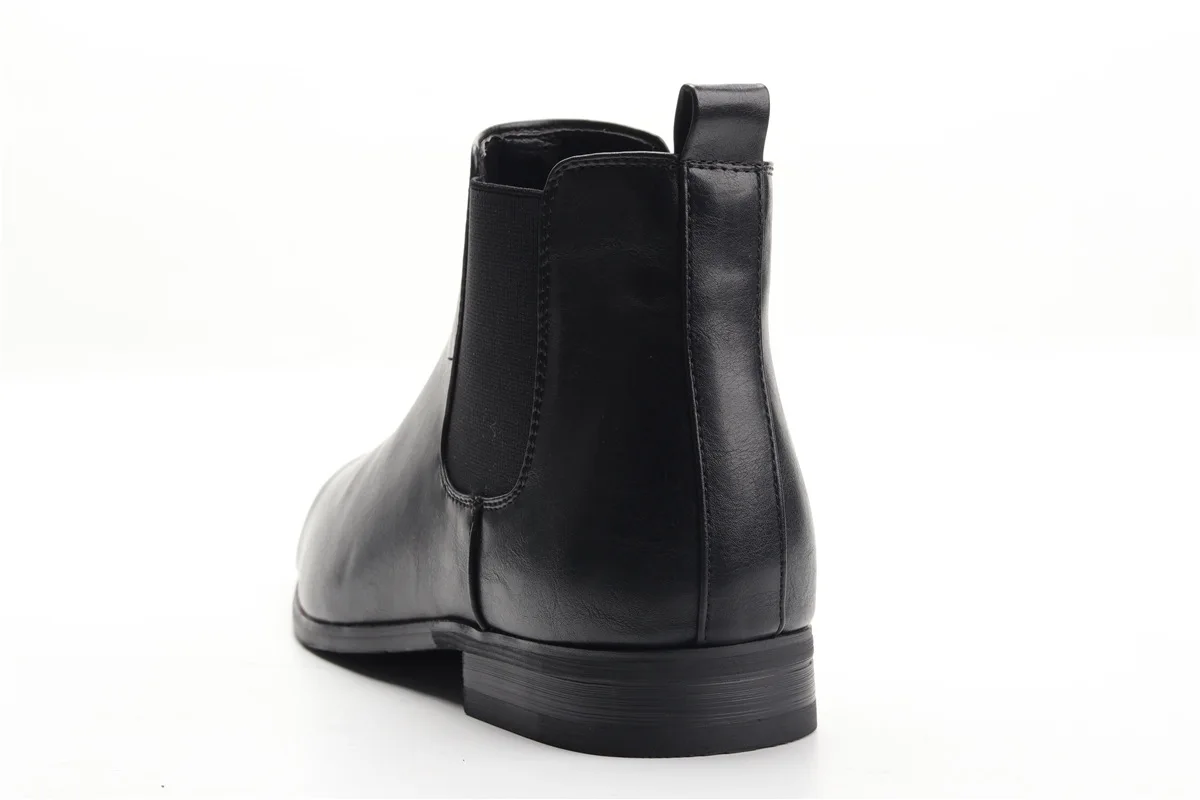 Size 7~13 Men Chelsea Boots Italian Style Ankle Boots soft leather Men Boots